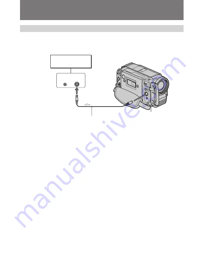 Sony Handycam Vision DCR-TRV5 Operating Instructions Manual Download Page 30