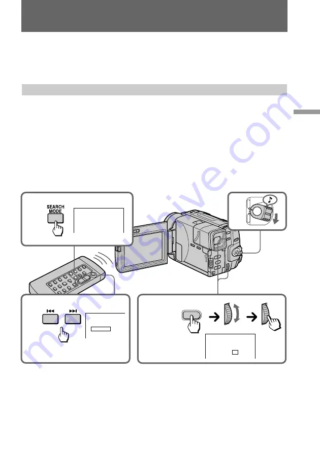 Sony Handycam Vision DCR-TRV5 Operating Instructions Manual Download Page 53