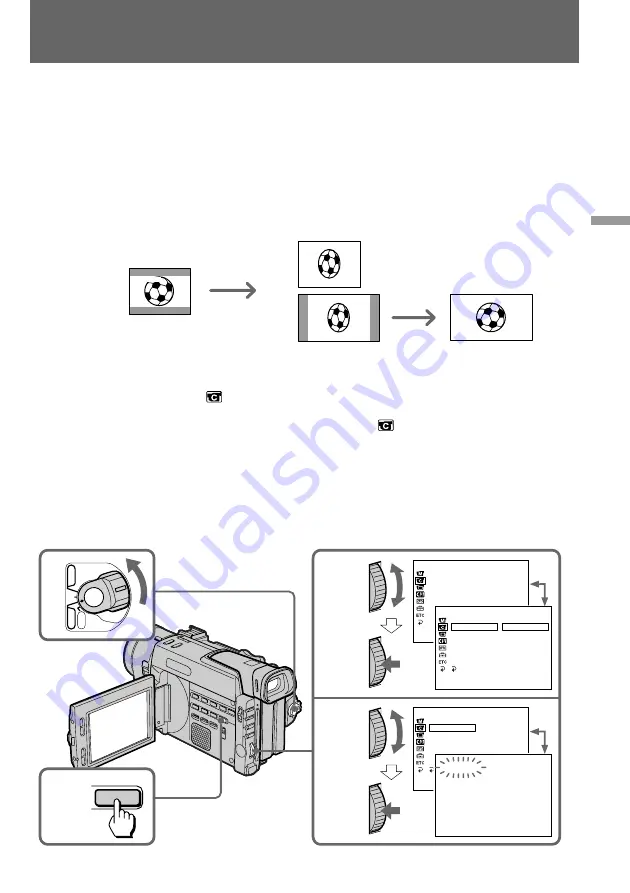 Sony Handycam Vision  DCR-TRV900E Operating Instructions Manual Download Page 51