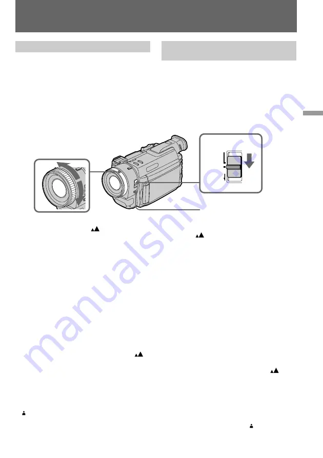 Sony Handycam Vision  DCR-TRV900E Operating Instructions Manual Download Page 75