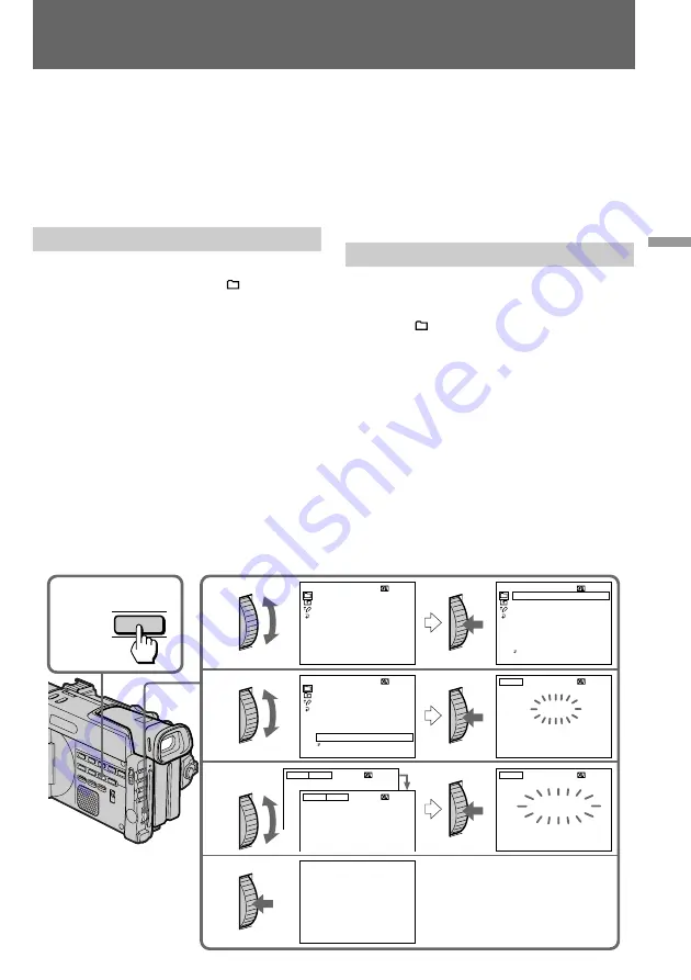 Sony Handycam Vision  DCR-TRV900E Operating Instructions Manual Download Page 81