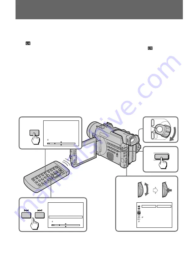 Sony Handycam Vision  DCR-TRV900E Operating Instructions Manual Download Page 94