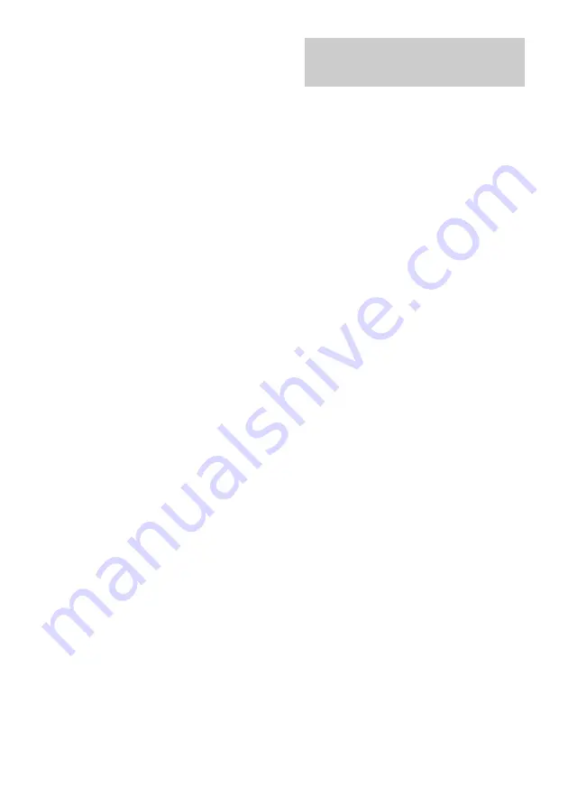 Sony HAR-LH500 Operating Instructions Manual Download Page 14