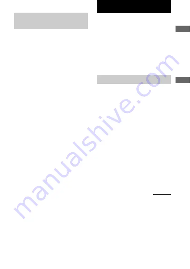 Sony HAR-LH500 Operating Instructions Manual Download Page 23