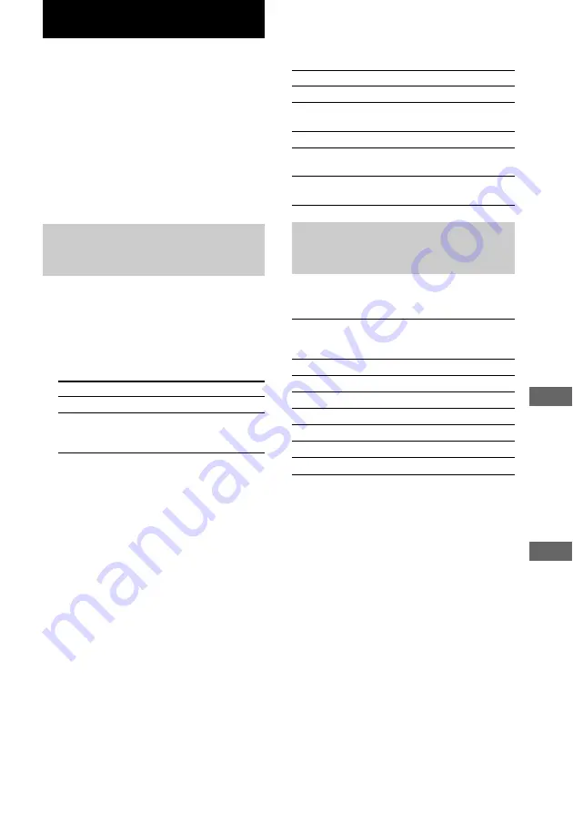 Sony HAR-LH500 Operating Instructions Manual Download Page 33