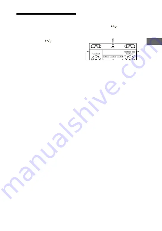 Sony HCD-DJ2i - Usb And Ipod Section Operating Instructions Manual Download Page 21