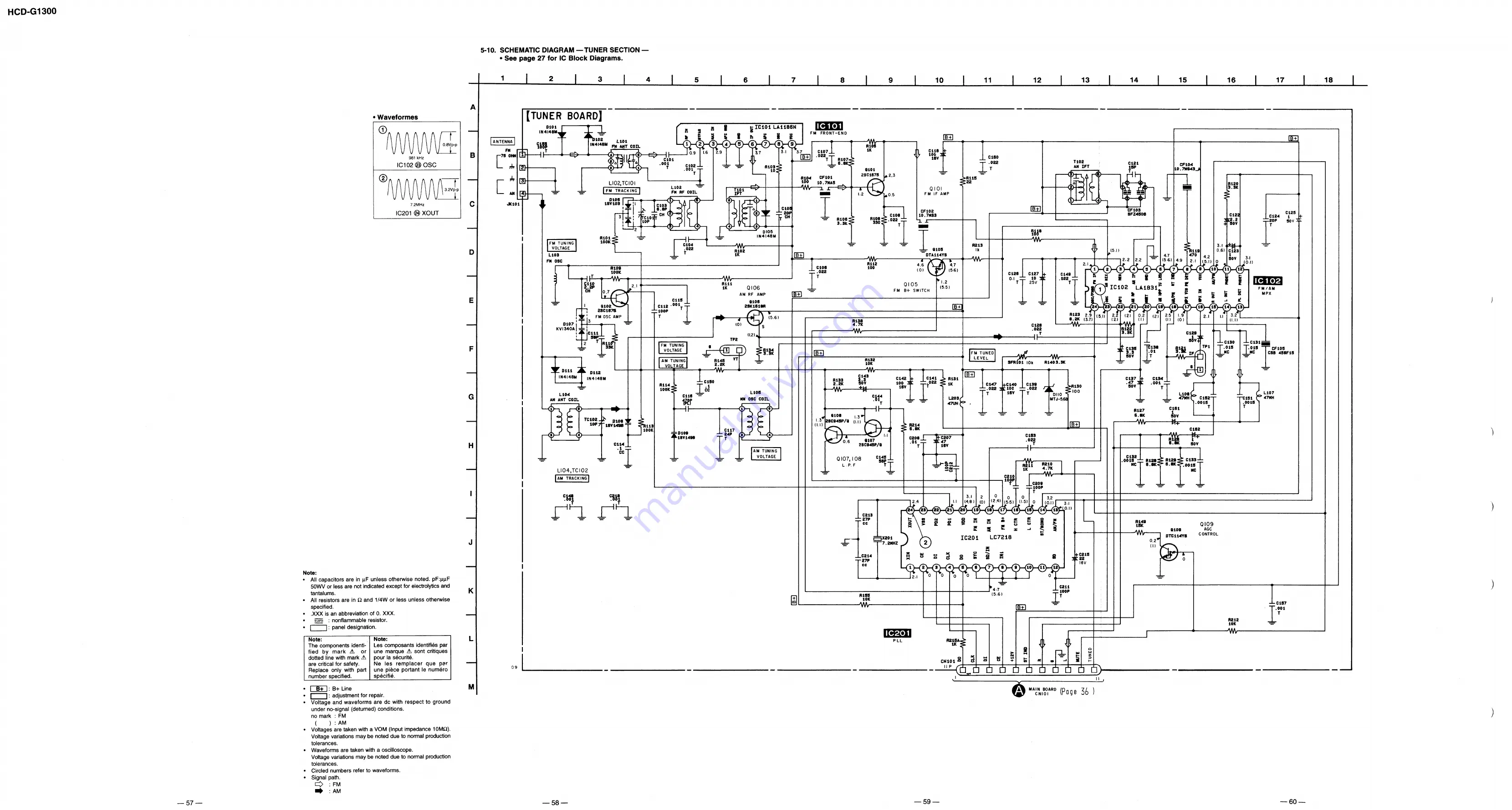 Sony HCD-G1300 Service Manual Download Page 30