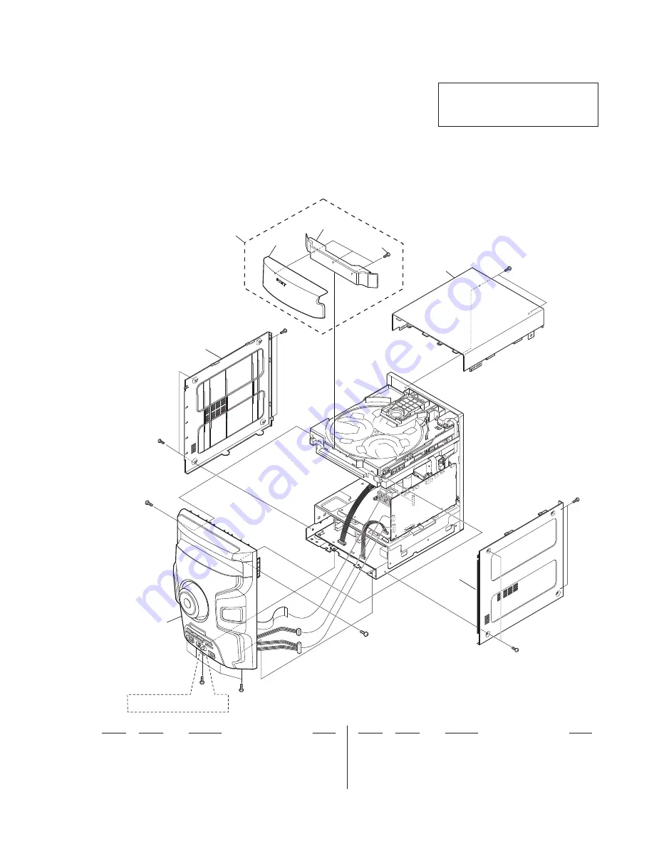 Sony HCD-GPX5G Service Manual Download Page 61