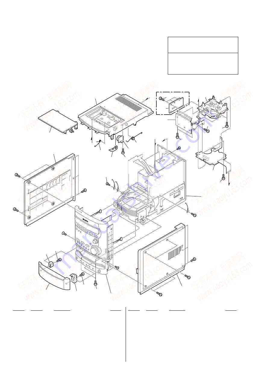 Sony HCD-HPZ7 Service Manual Download Page 84