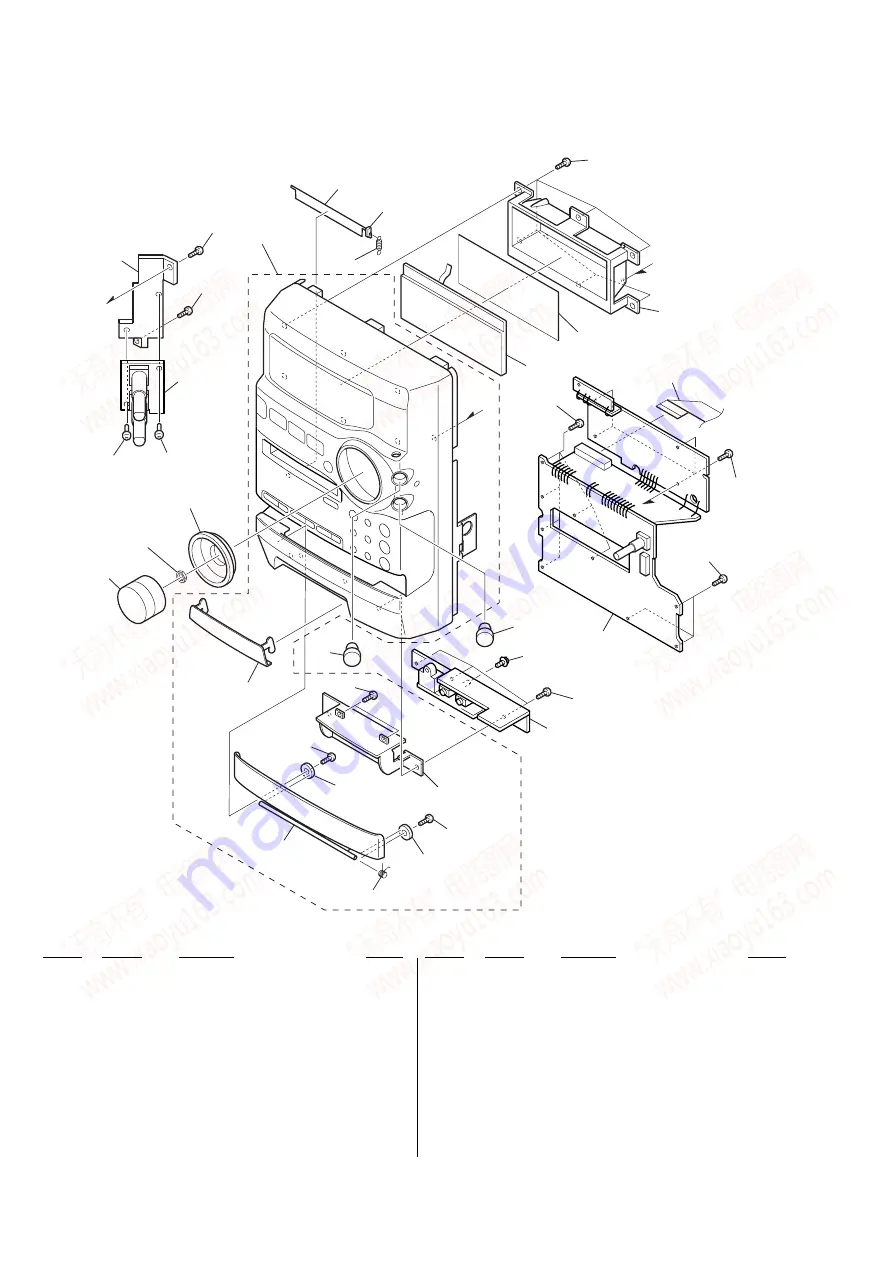 Sony HCD-PX5 Service Manual Download Page 96