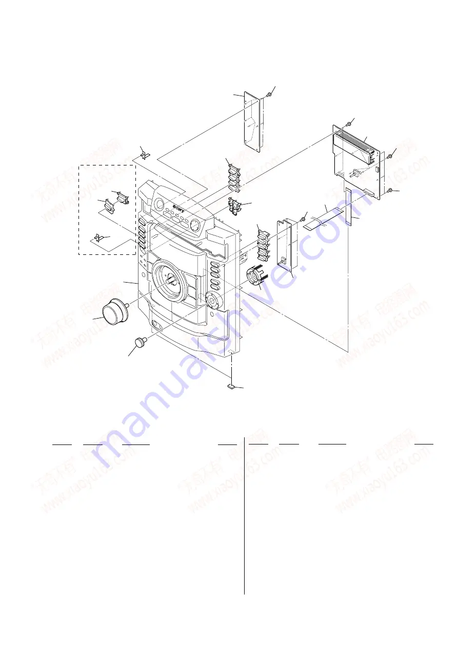 Sony HCD-RG295 Servise Manual Download Page 61