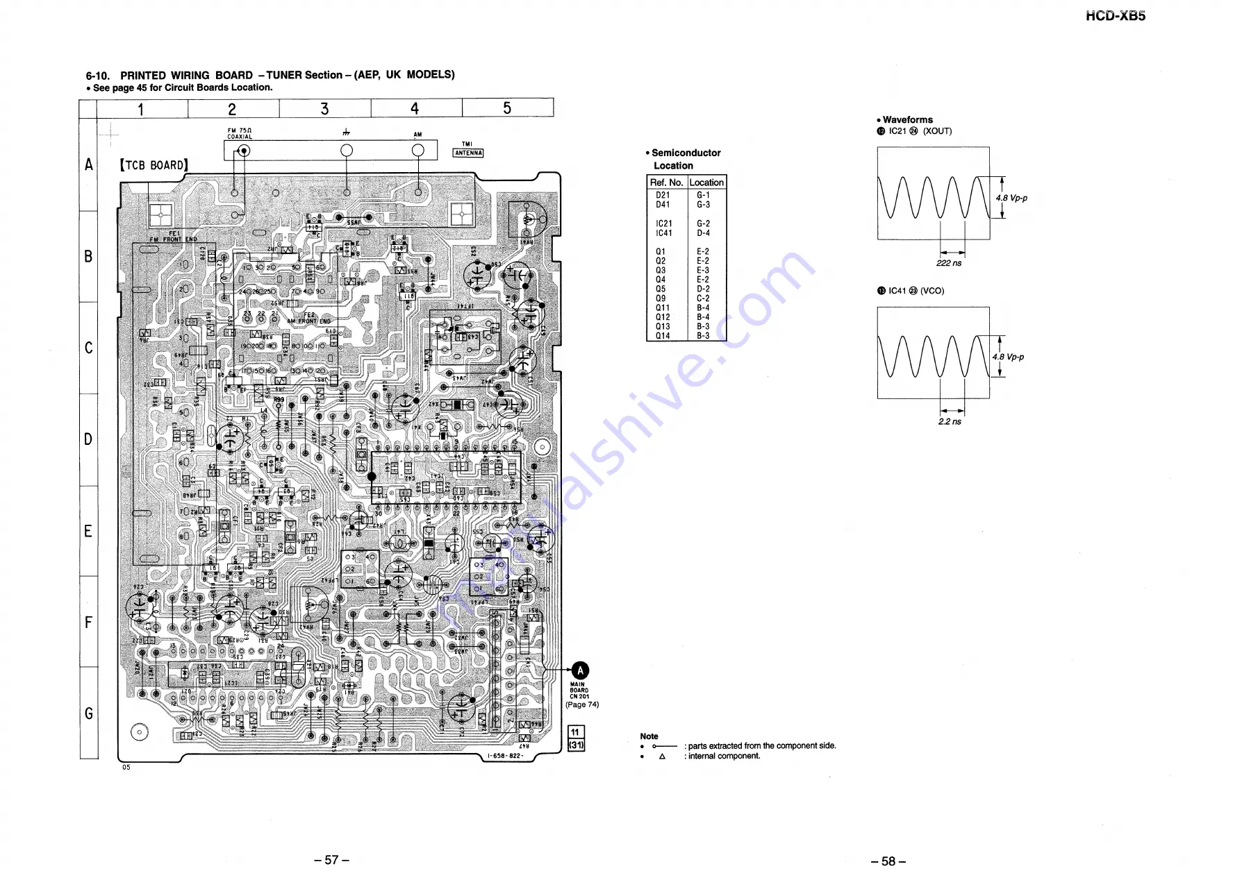 Sony HCD-xb5 Service Manual Download Page 49