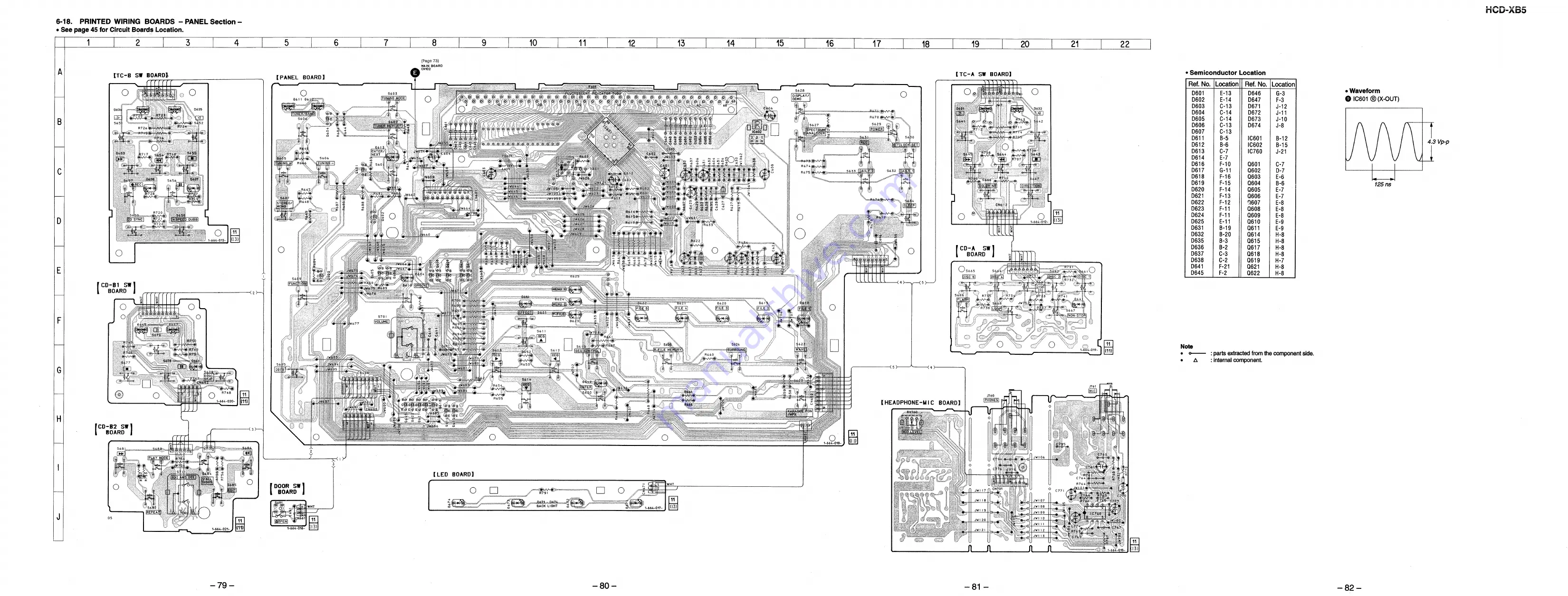 Sony HCD-xb5 Service Manual Download Page 57