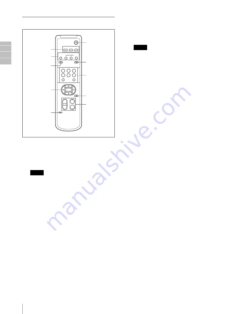 Sony HD 3CCD COLOR BRC-H700 Operating Instructions Manual Download Page 20