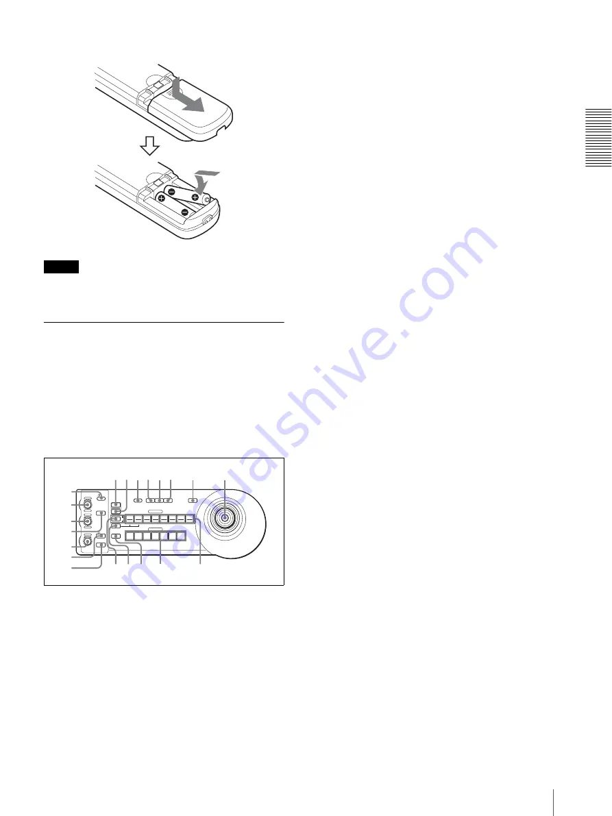 Sony HD 3CCD COLOR BRC-H700 Operating Instructions Manual Download Page 21