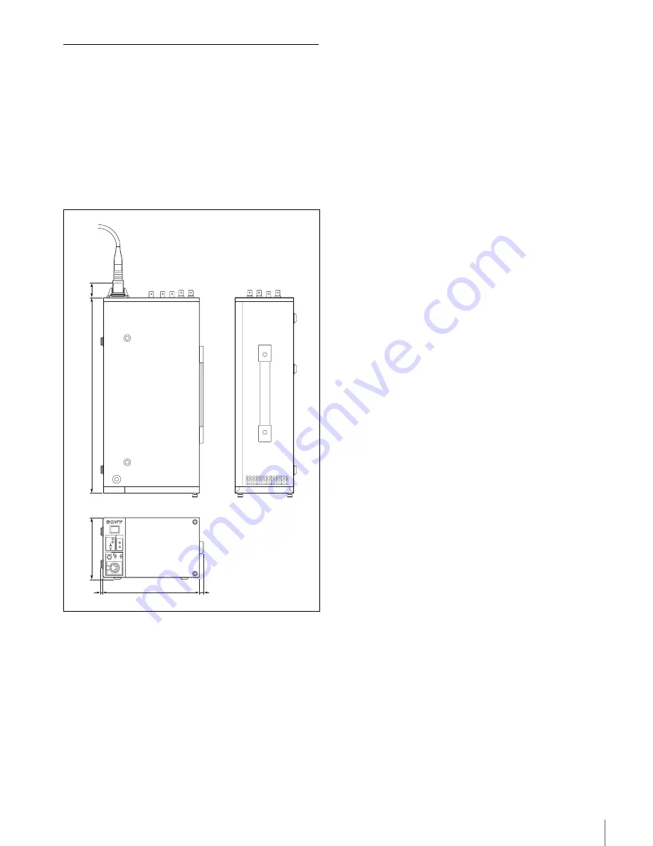 Sony HD Super Motion HKCU1001 Operation Manual Download Page 31