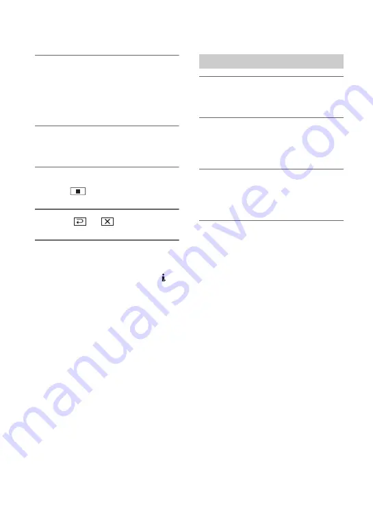 Sony HD1000N Operating Manual Download Page 66