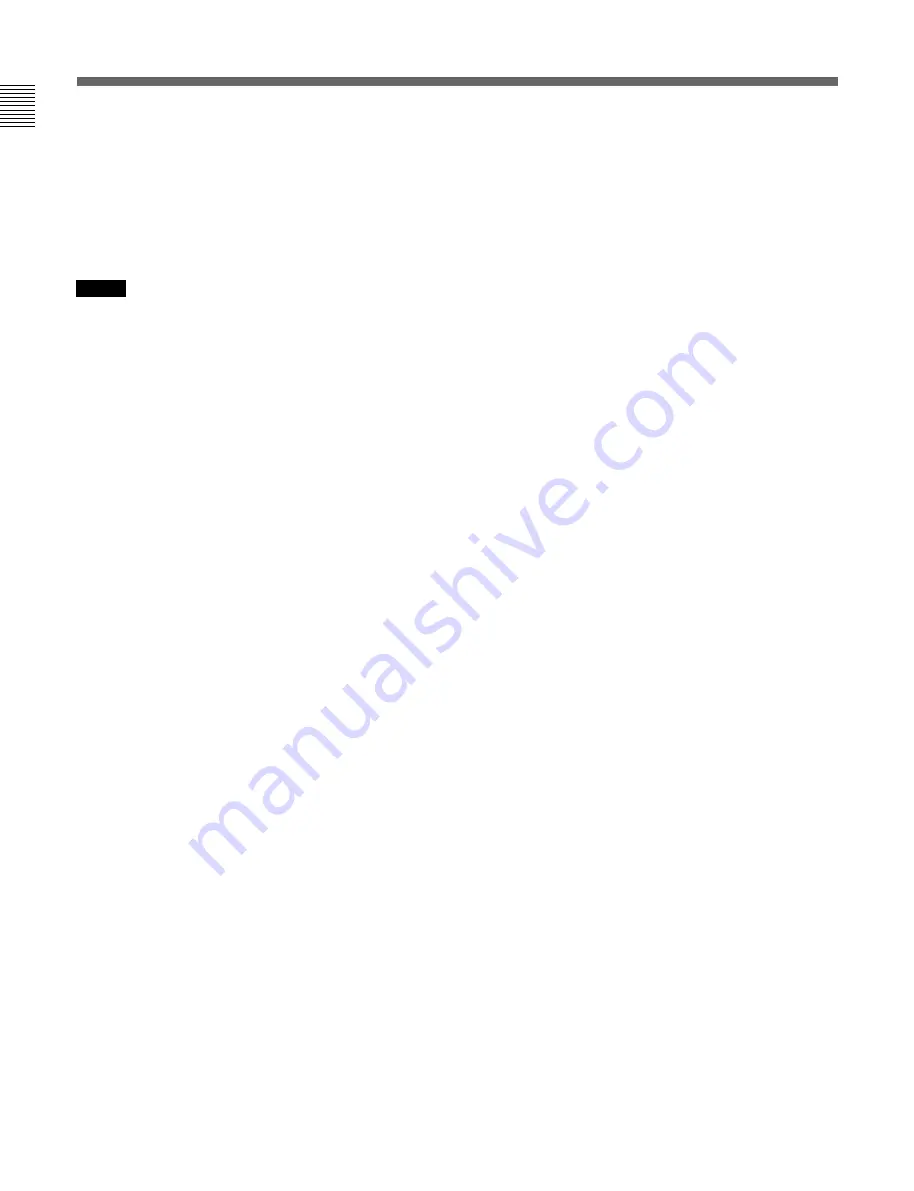 Sony HDC-700A Operation Manual Download Page 16