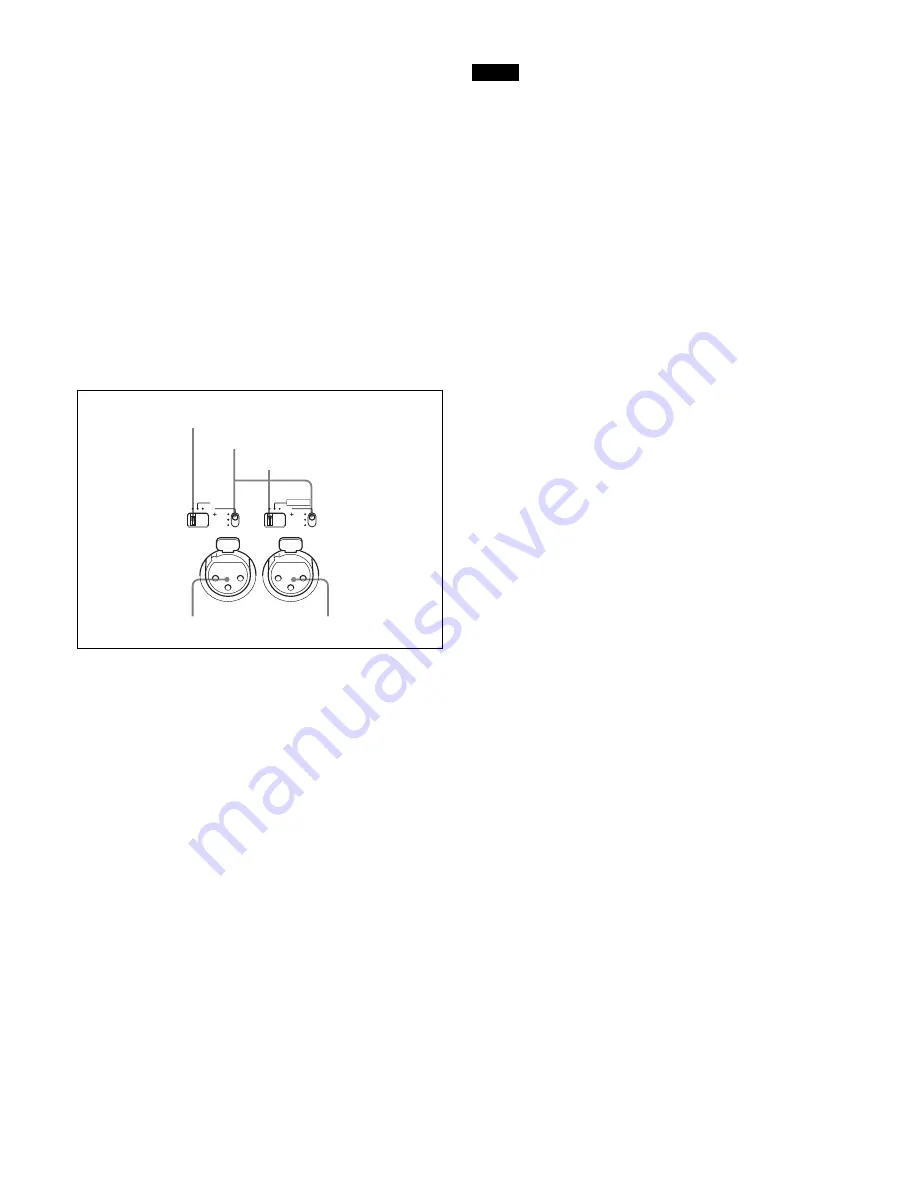 Sony HDC2400 Operation Manual Download Page 18