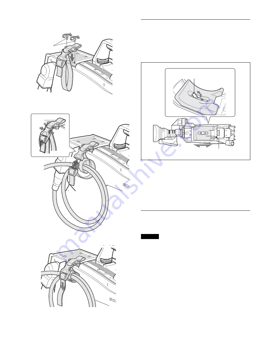 Sony HDC2400 Operation Manual Download Page 22