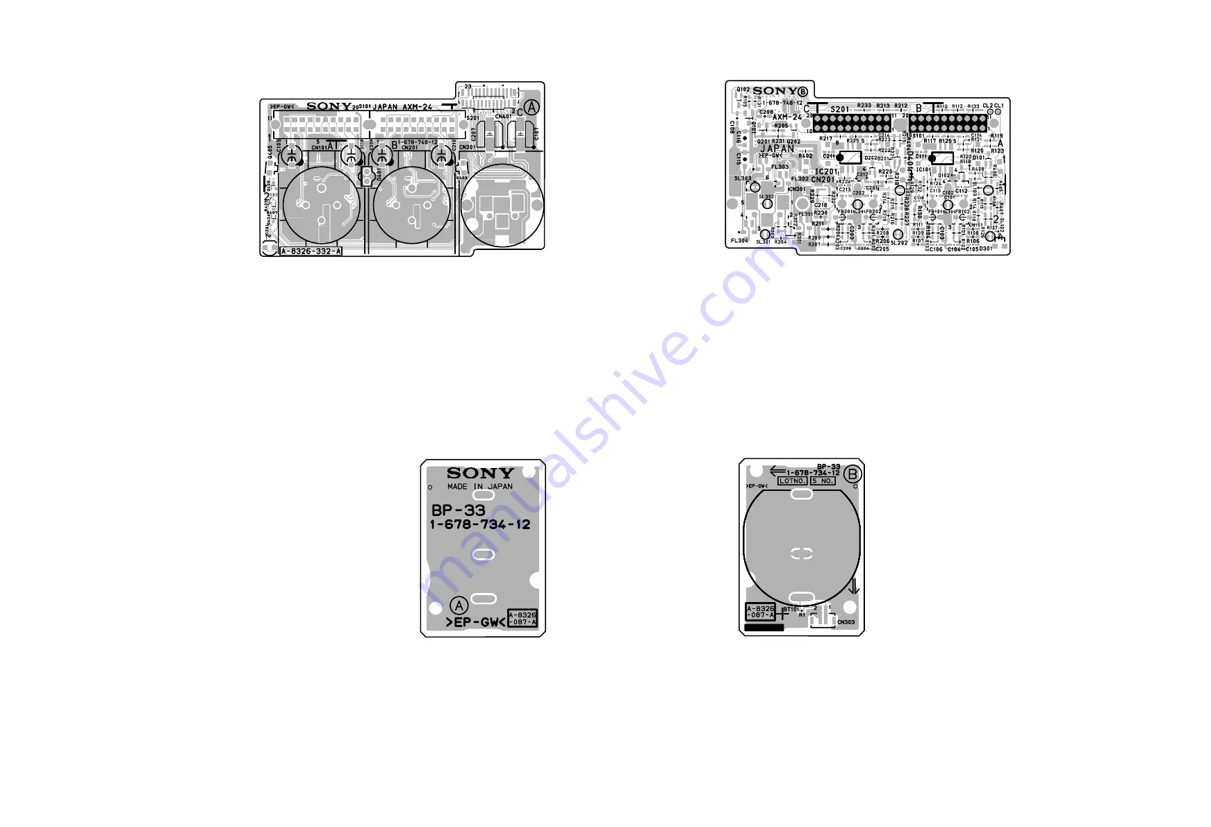 Sony HDCAM HDW-750 Maintenance Manual Download Page 431