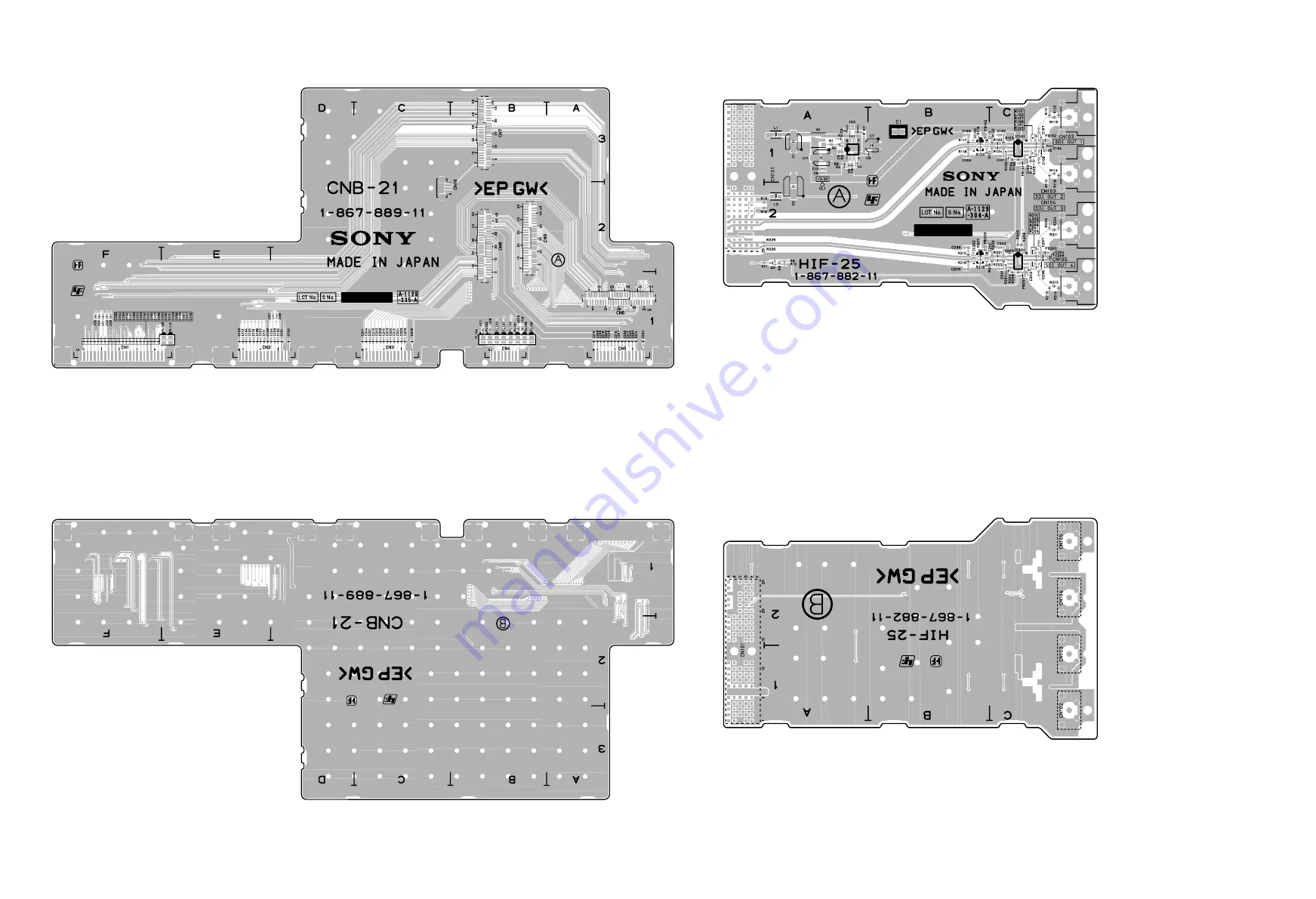 Sony HDCU3300 HD Maintenance Manual Download Page 412