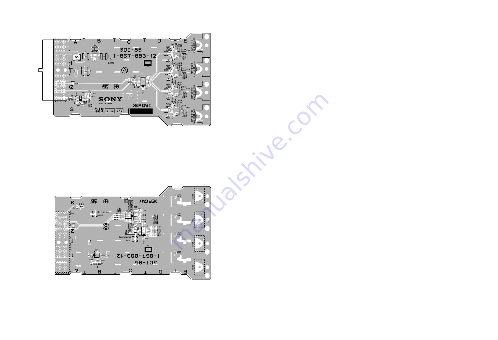 Sony HDCU3300 HD Maintenance Manual Download Page 420