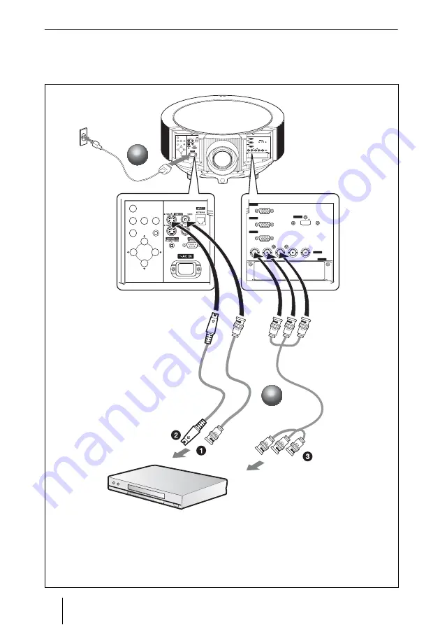 Sony HDMI VPL-FH300L Скачать руководство пользователя страница 44