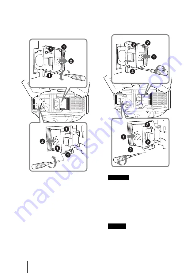 Sony HDMI VPL-FH300L Quick Reference Manual Download Page 48