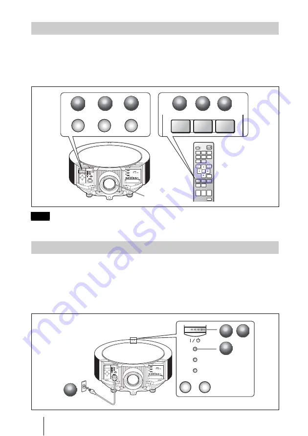 Sony HDMI VPL-FH300L Quick Reference Manual Download Page 64