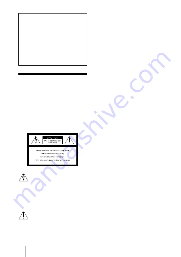 Sony HDPS-L1 Скачать руководство пользователя страница 2