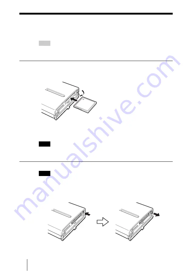 Sony HDPS-M1 Operating Instructions Manual Download Page 18