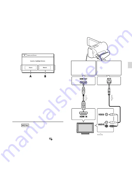 Sony HDR-CX190 Operating Manual Download Page 41