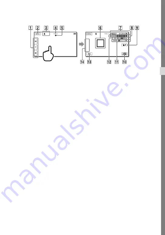 Sony HDR-CX190 Operating Manual Download Page 107