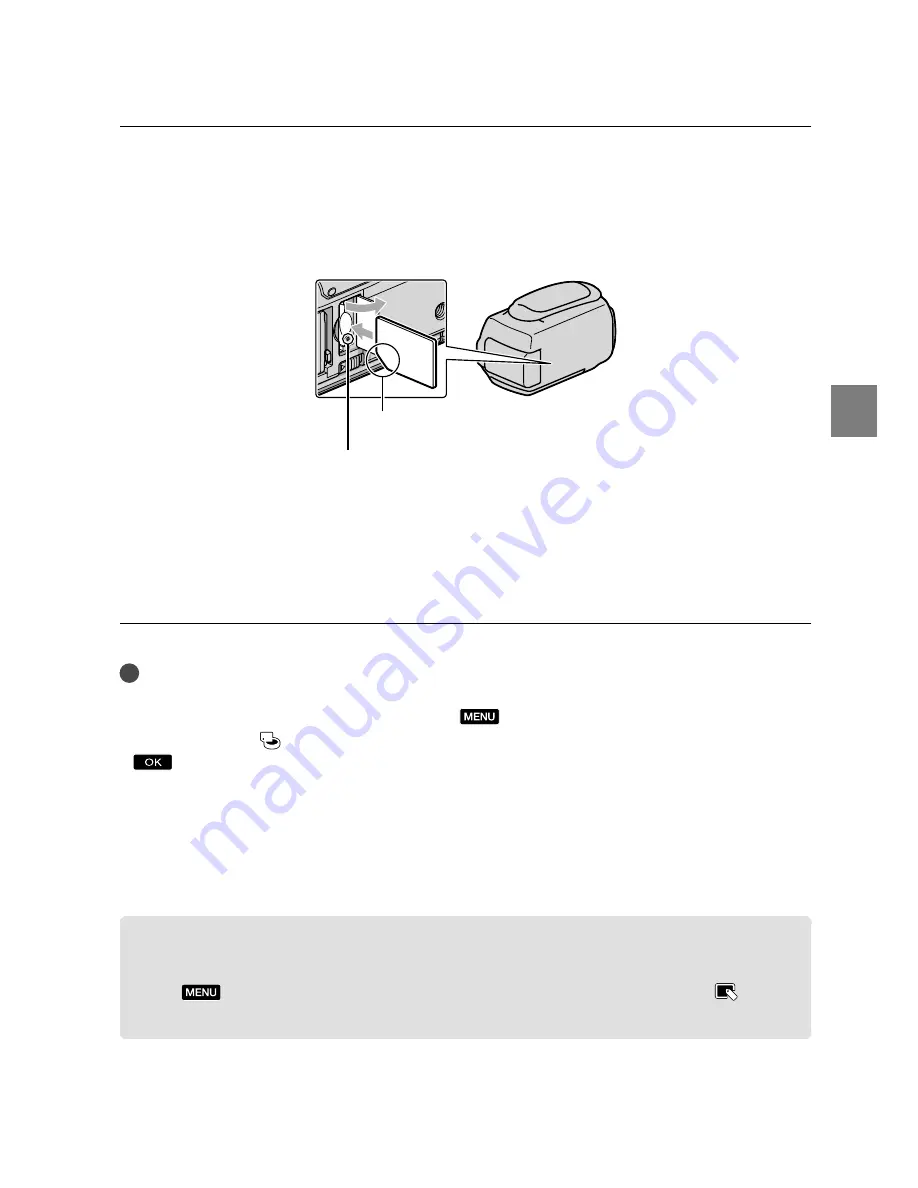 Sony HDR-CX550V Скачать руководство пользователя страница 23