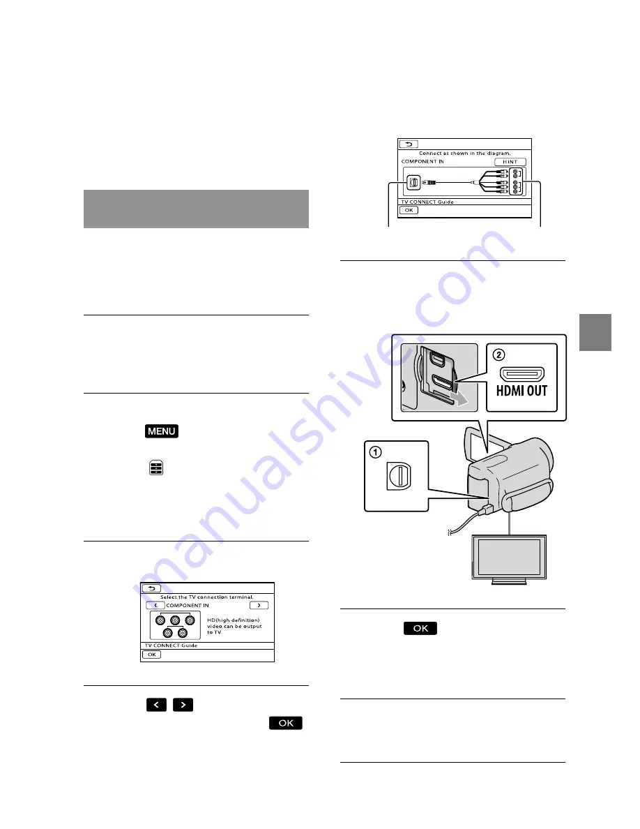 Sony HDR-CX550V Operating Manual Download Page 33