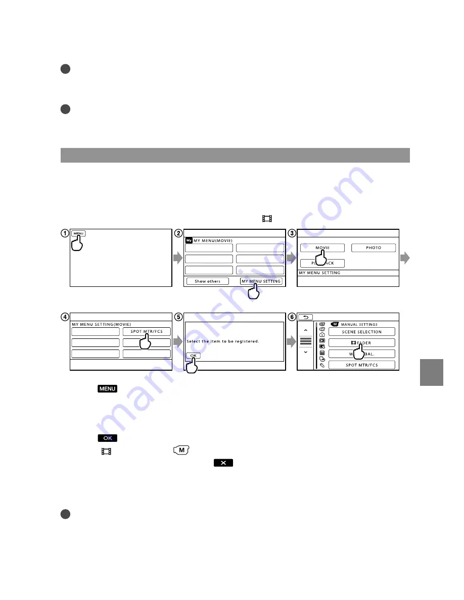 Sony HDR-CX550V Скачать руководство пользователя страница 59