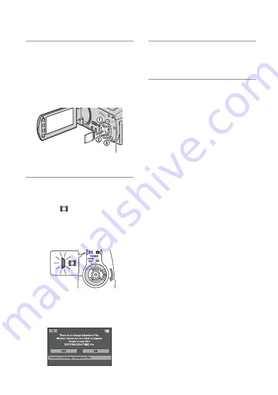 Sony HDR-SR10D - High Definition Avchd 120gb Hdd Handycam? Camcorder Operating Manual Download Page 12