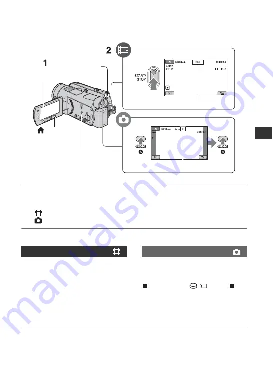 Sony HDR-SR5/C Operating Manual Download Page 13