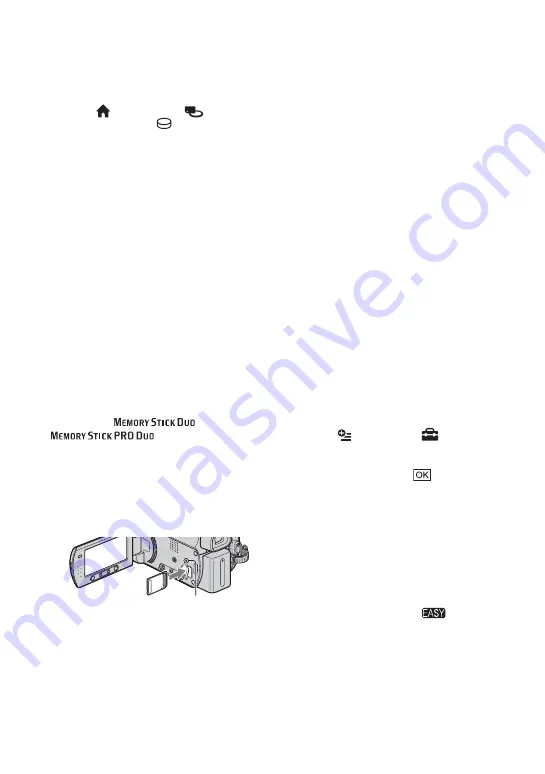 Sony HDR-SR5/C Operating Manual Download Page 14