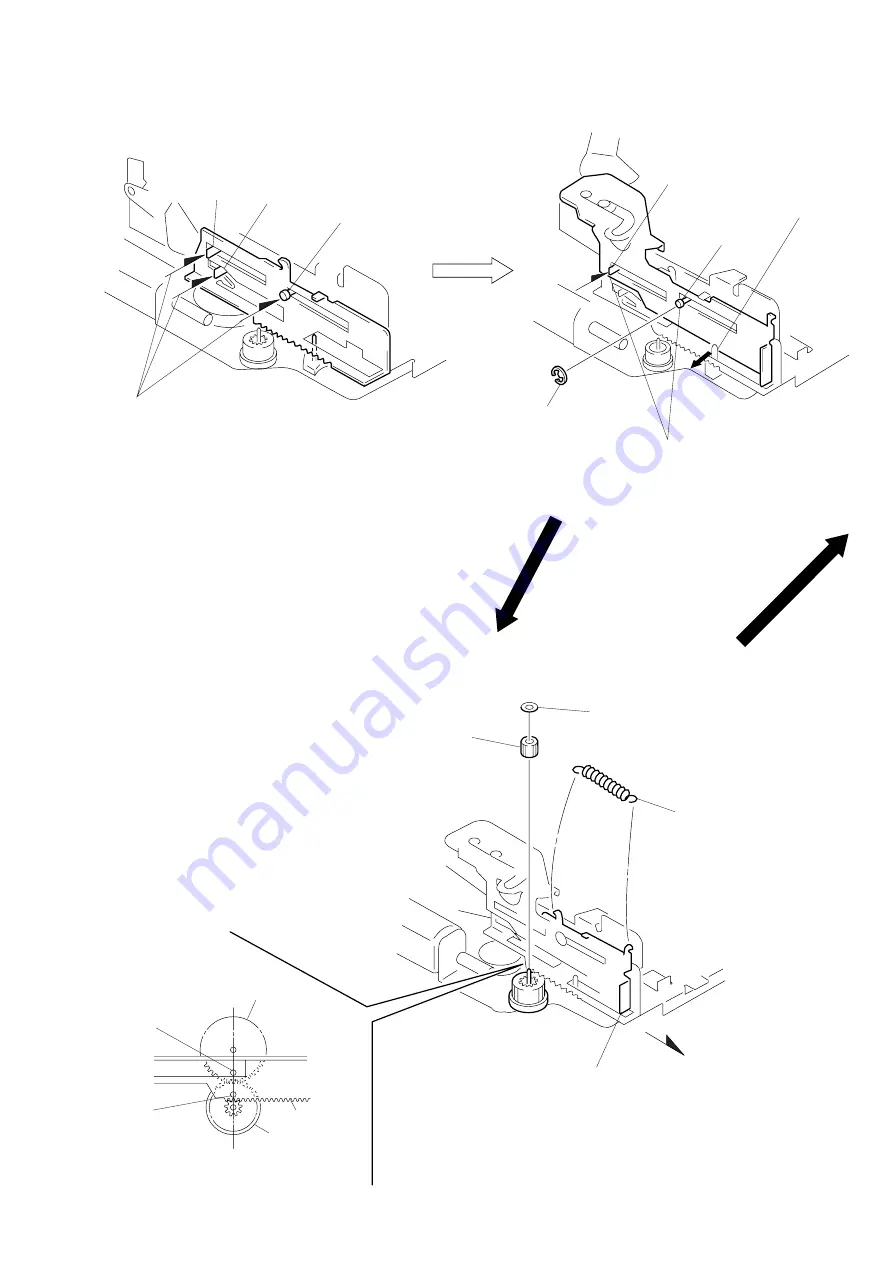 Sony HDR XR 105 E Service Manual Download Page 11