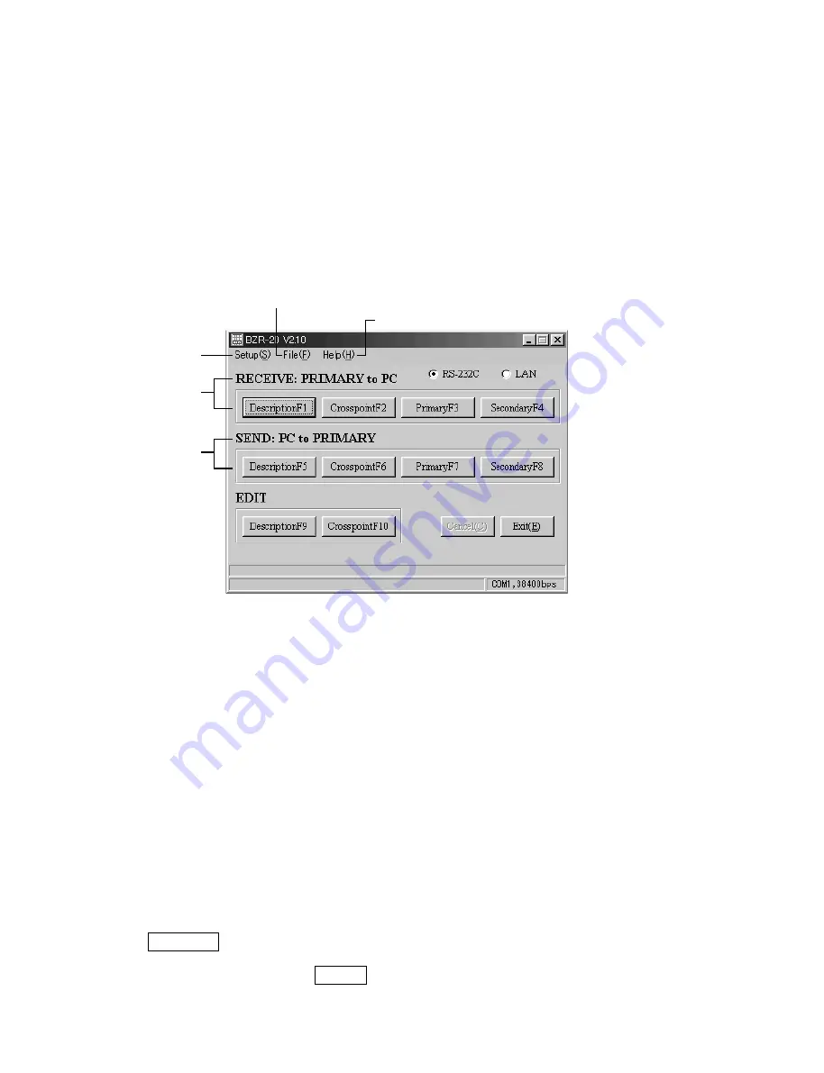 Sony HDS-X5800 Installation Manual Download Page 65