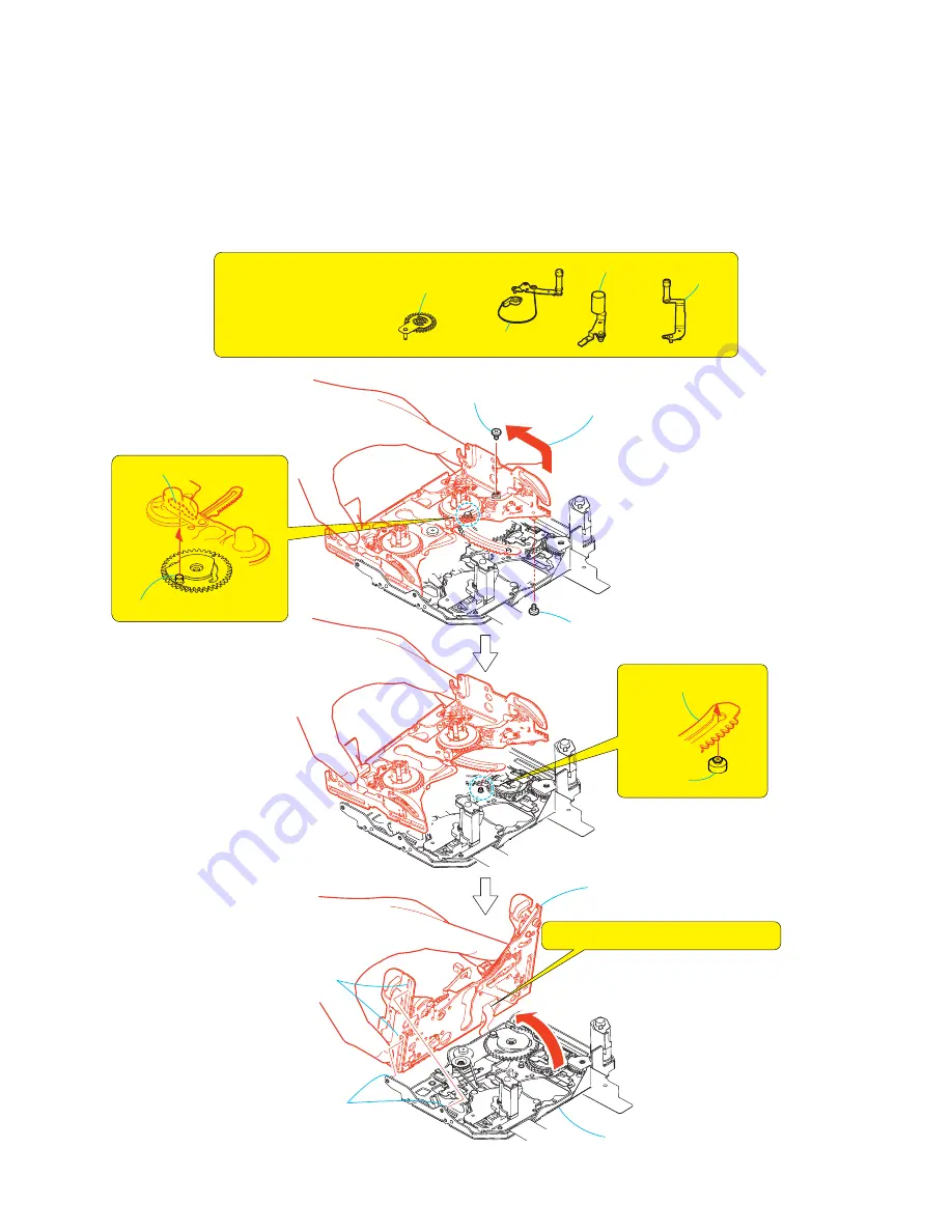 Sony HDV HVR-A1U Service Manual Download Page 255