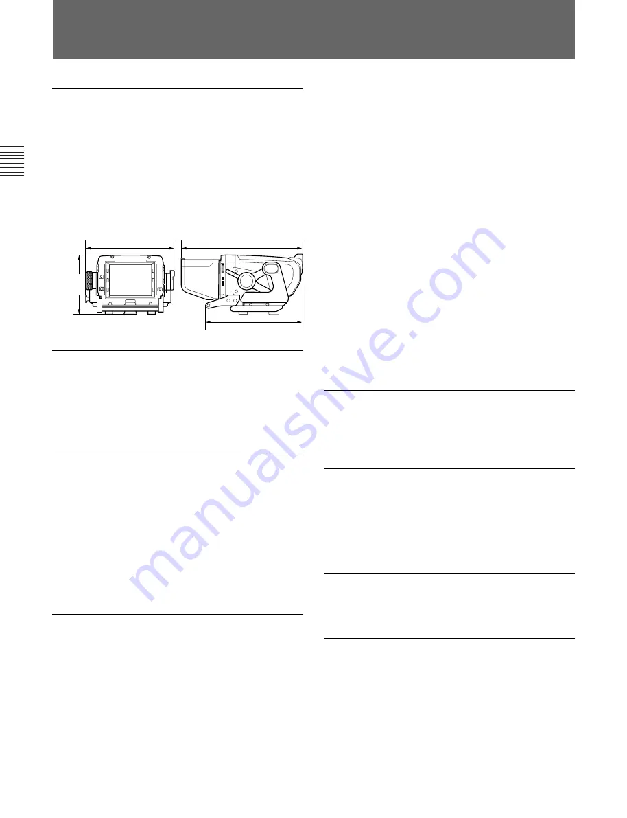 Sony HDVF-700A Operation Manual Download Page 28