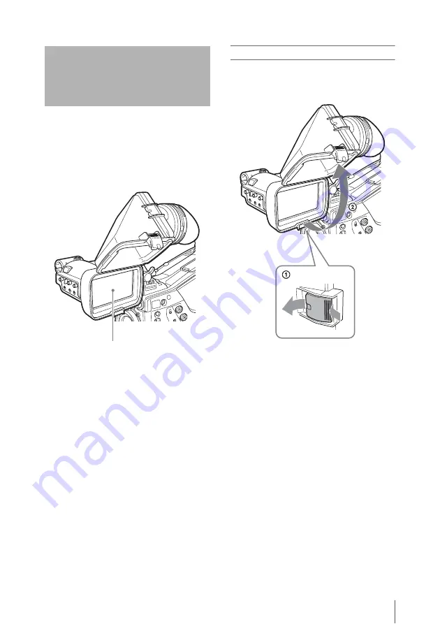 Sony HDVF-L10 Operation Manual Download Page 73