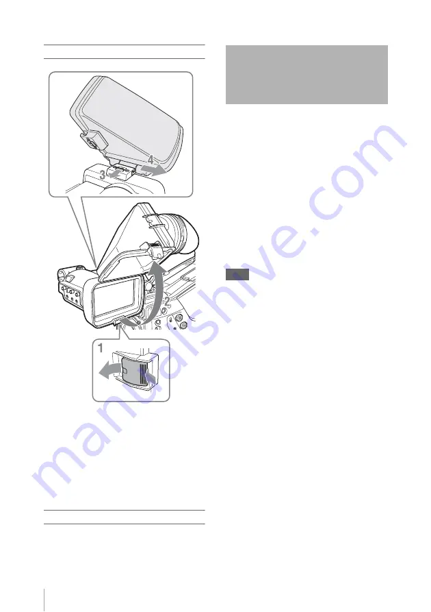 Sony HDVF-L10 Operation Manual Download Page 86