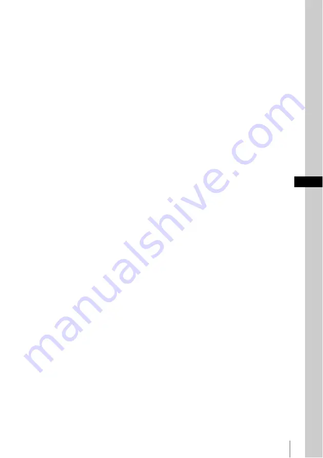 Sony HDVF-L10 Operation Manual Download Page 103