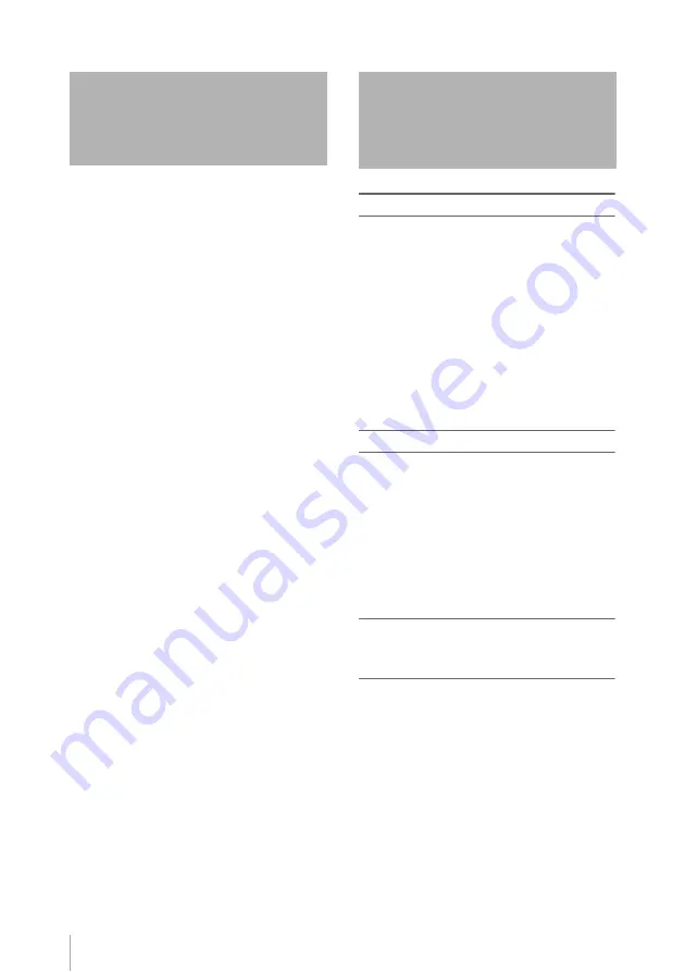 Sony HDVF-L10 Operation Manual Download Page 104