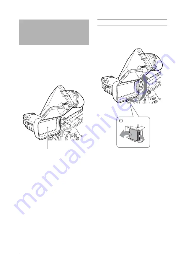 Sony HDVF-L10 Operation Manual Download Page 110