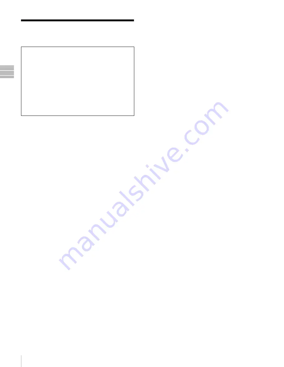 Sony HDW-1800 Operation Manual Download Page 108